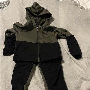 Ben Sherman Olive Green Fleece Jacket